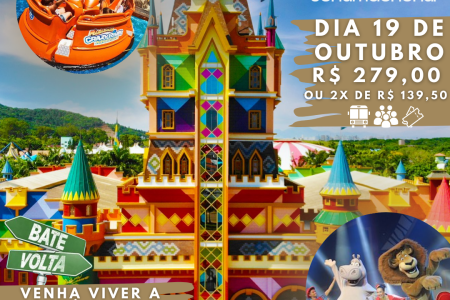 BETO CARRERO WORLD 19/10 BATE VOLTA